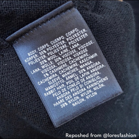 L Leifsdottir sweater top with leopard sleeves - Picture 6 of 6